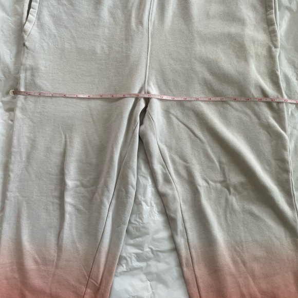 Old Navy Garment-Dye Sweatpants in Gray/Light Pink Size-Medium NWOT - Picture 12 of 15